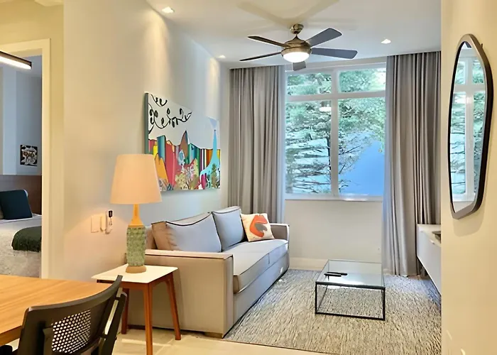 Contemporary Apartment Leblon Wi-Fi 250M