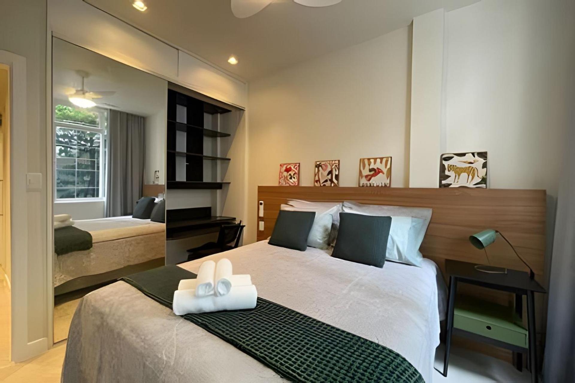 Apartemen Contemporary Leblon Wi-fi 250m *